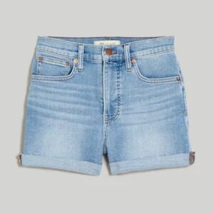 Madewell Light Blue Jean Shorts